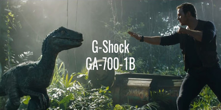 Chris Pratt nosí ve filmu Jurský svět: Zánik říše G-Shock GA-700